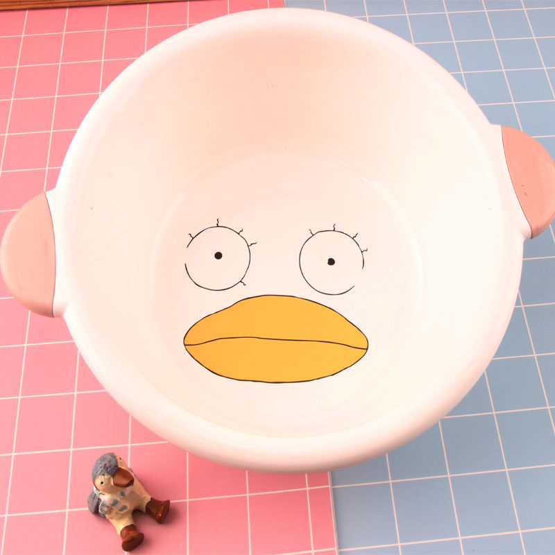 卡通脸盆家用婴儿可爱小号加厚宝宝洗衣盆盆子脸盆