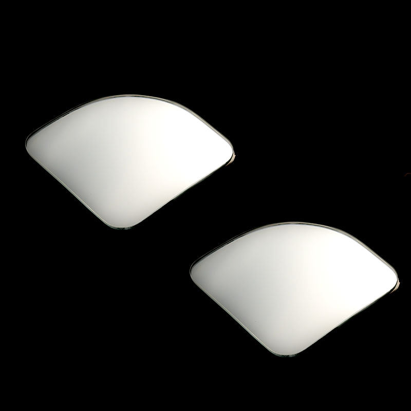 扇形玻璃高清无边框辅助后视镜倒车小圆镜广角盲点镜汽车用品超市