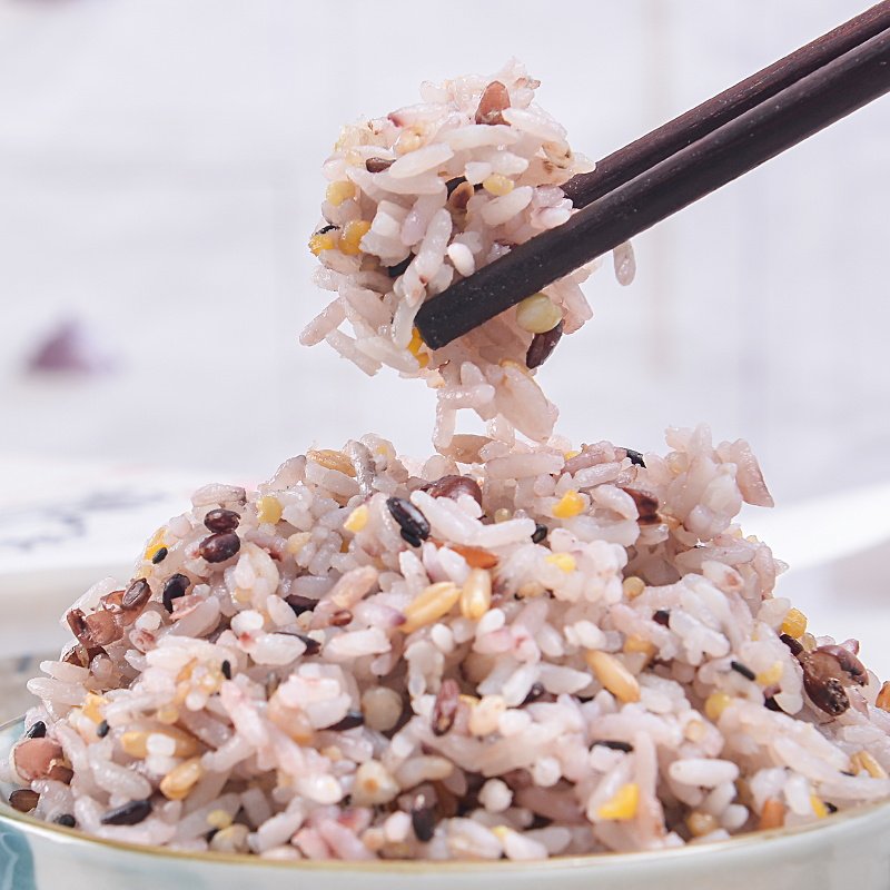 同煮同熟 五谷杂粮米饭 15谷杂粮饭粗粮饭糙米饭 儿童杂粮米2.5kg