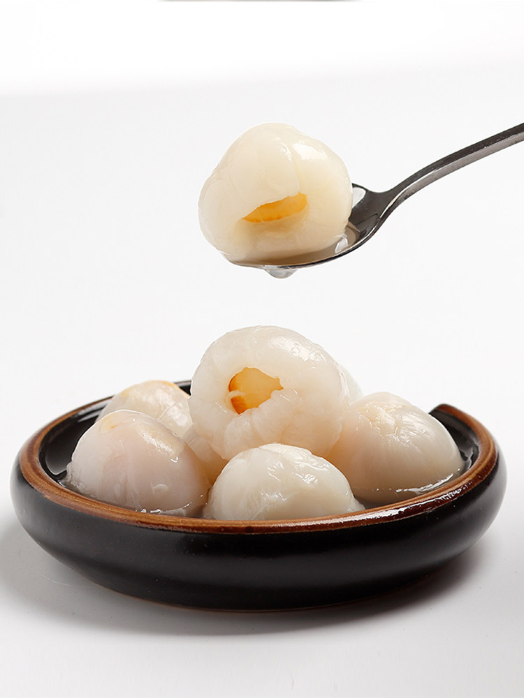 广禧荔枝罐头850g12罐整箱开罐即食新鲜水果罐头水果罐头