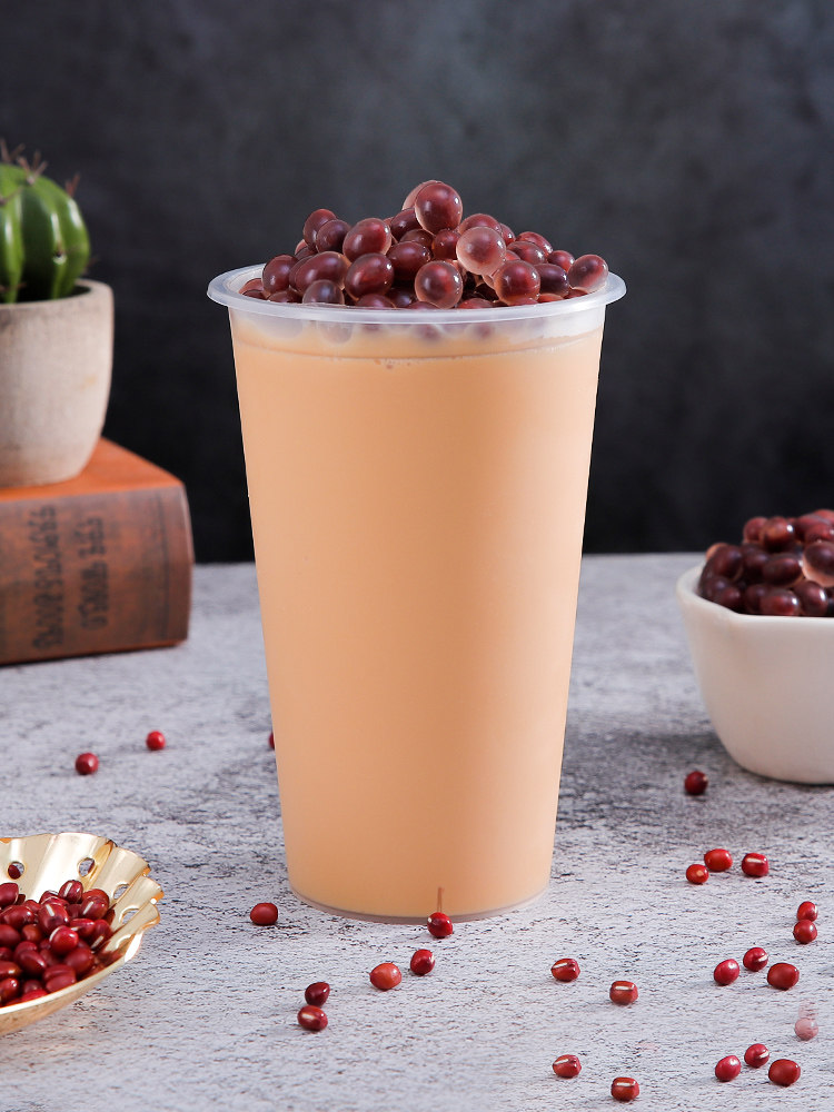 爆爆广禧红豆900g免煮蛋青青稞爆粿龙珠雪晶灵珍珠奶茶粉