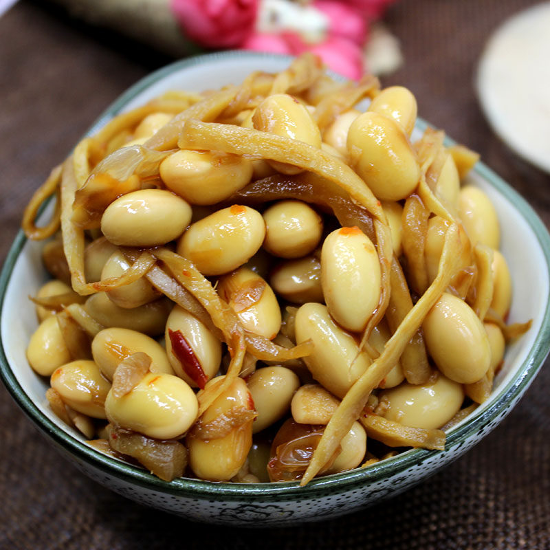 寿宁特产黄豆咸菜豆萁酱豆豆子500g农家手工其它