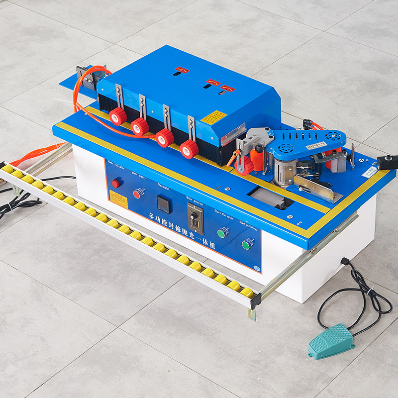 封边机木工家装全自动断带齐头小型封修一体手动修边机