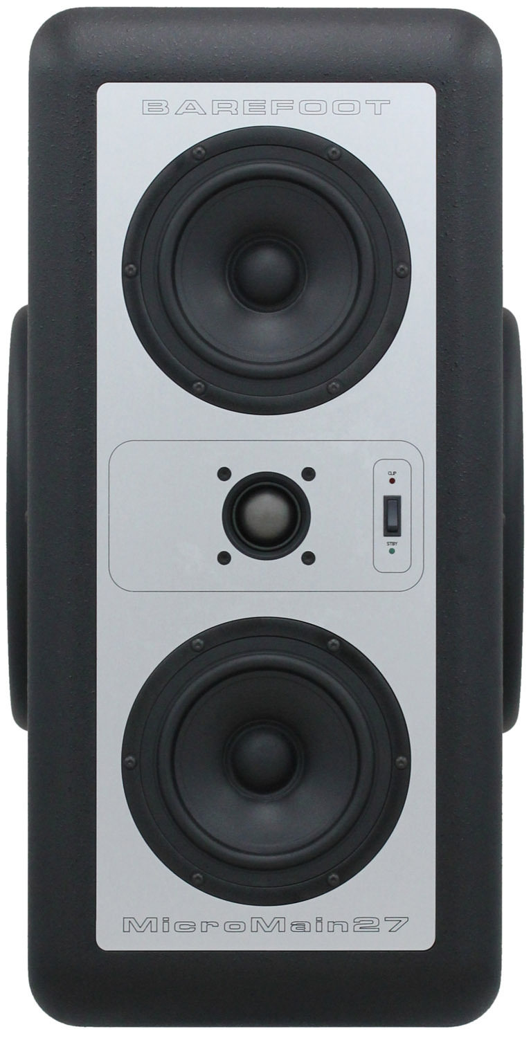 监听barefootsoundmicromain27专业有源音箱mm27近场一对监听音箱