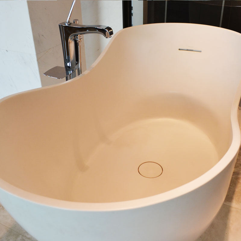 科勒浴缸k-1800t-0 独立浴缸艾葆绰绮美石浴缸1.6米椭圆型