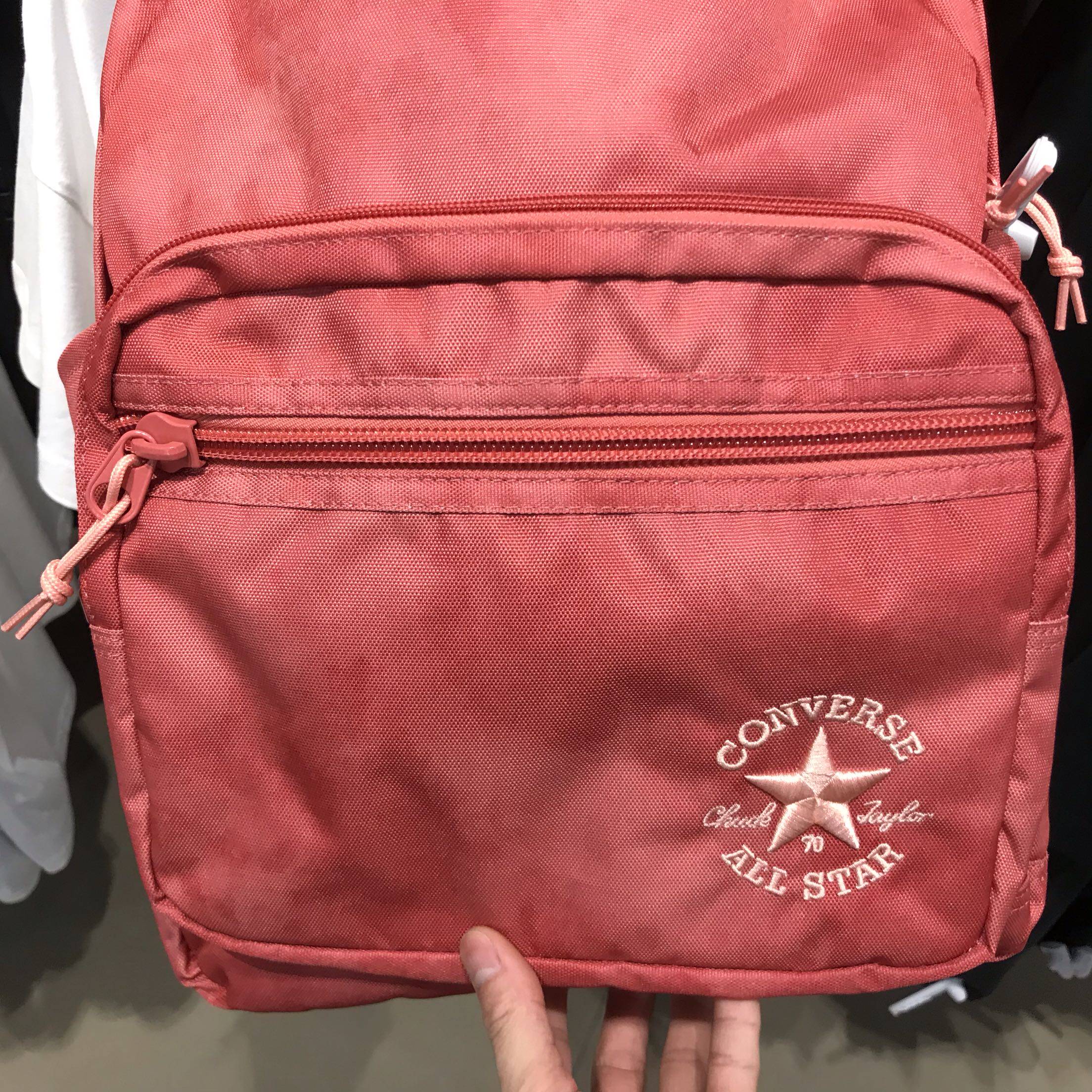 匡威新款粉色扎染印花背包书包旅行双肩背包男女10021423a02