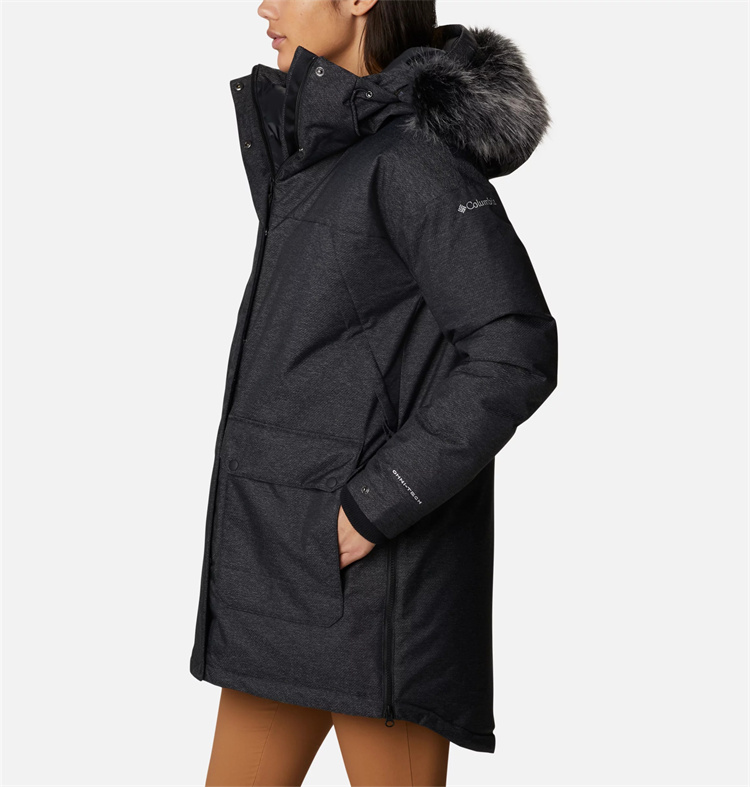 秋冬columbia哥伦比亚户外女中中长热能防水羽绒服wr2514羽绒衣