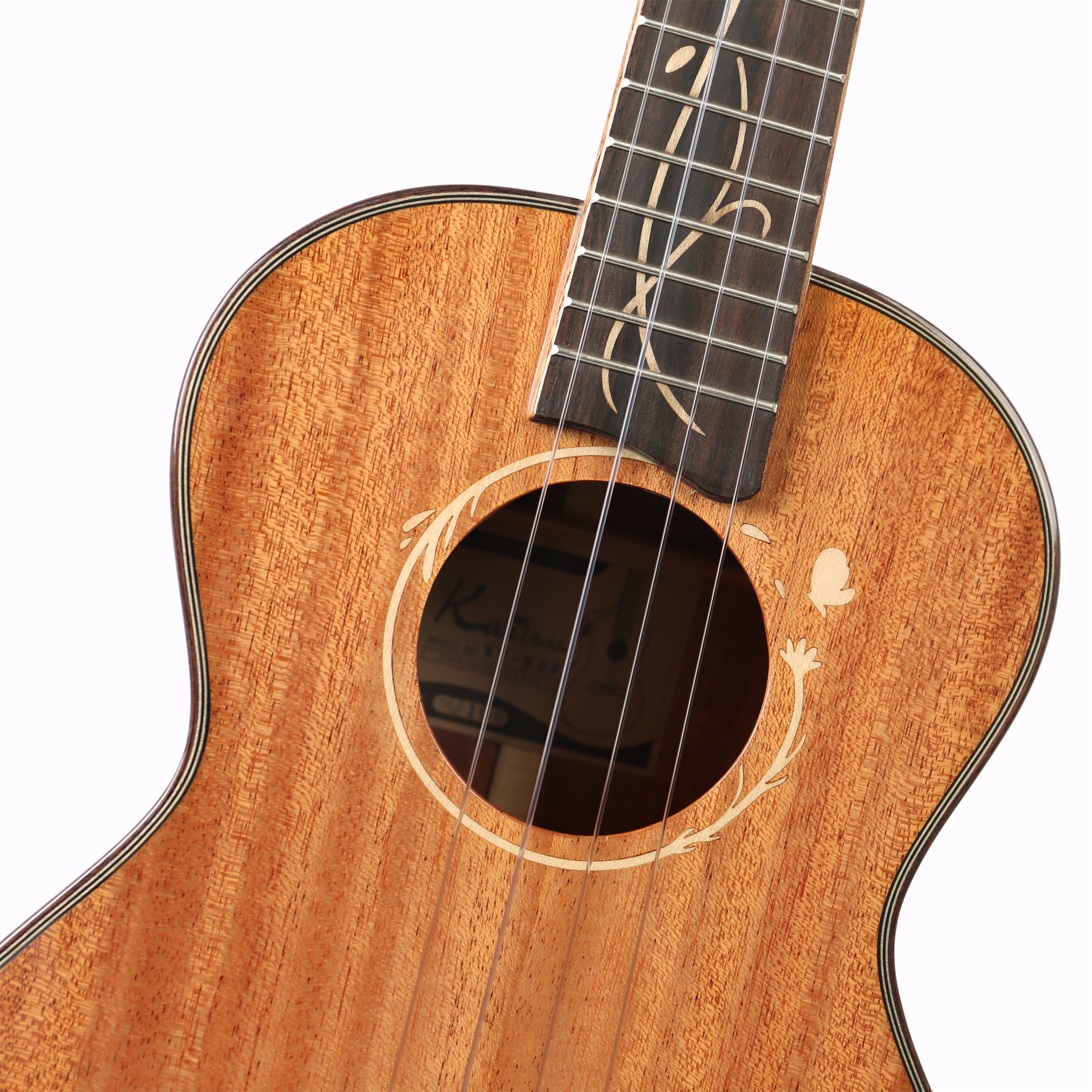 kai尤克里里蝶恋花单板初学者入门23英寸26寸亮光尤克里里