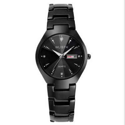 沃力仕高档全自动机械手表带日历皮带防水商务腕表机械手表男夜光_7折