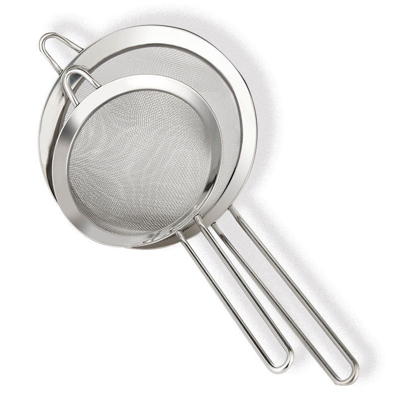 小漏勺油炸工具迷你家用小号厨房过滤网漏油网筛304不锈钢捞面勺