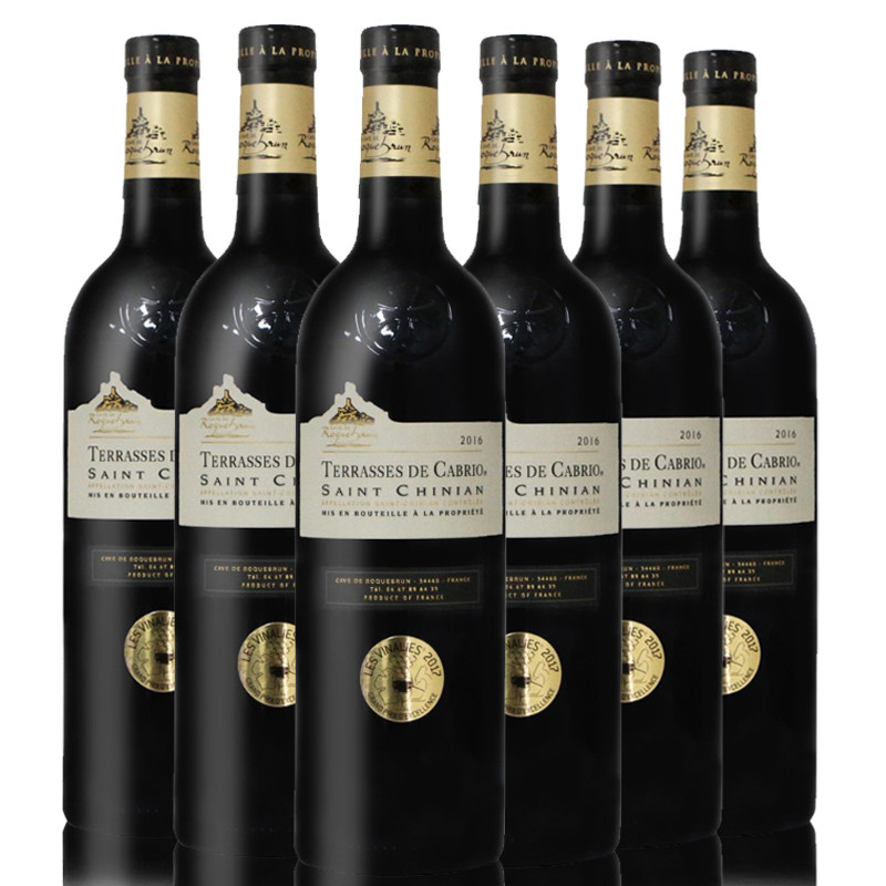 法国红酒红葡萄酒朗格多克名庄精品品酒整箱6支干红静态葡萄酒