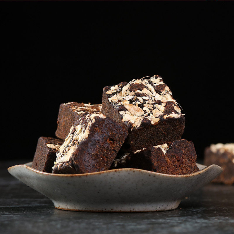 云南古法手工甘蔗黑糖块500g老姜黑糖红糖块土红糖黑糖姜茶批销