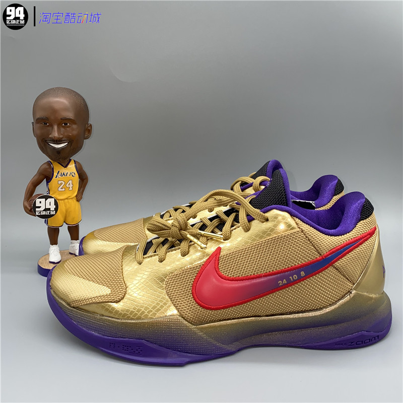 undefeatednikekobe科比5zk5名人堂紫金篮球球鞋da6809700篮球鞋