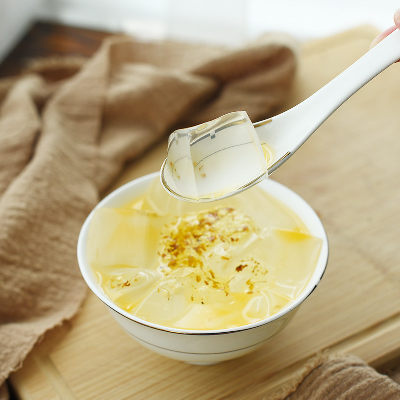 即食家用食用果冻粉水晶冰粉粉儿童100g 广西宇峰白凉粉专用粉盒装