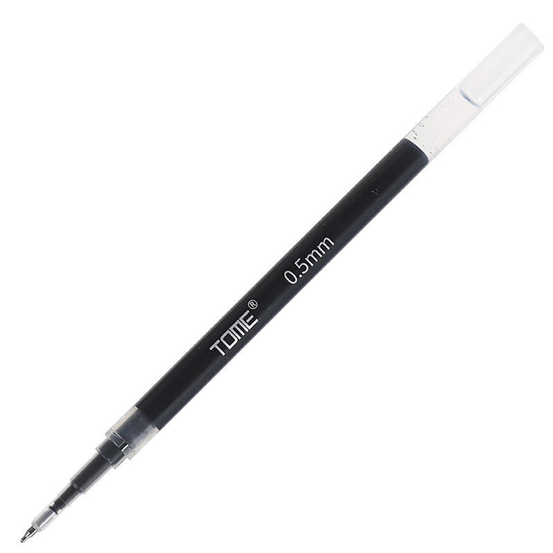 笔芯tome图米按动05mm中性st超精精细笔尖替芯