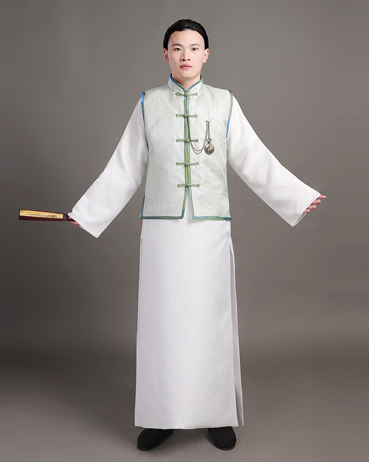 服装男士民国晚清地主少爷老爷公子富商黄飞鸿民族服装