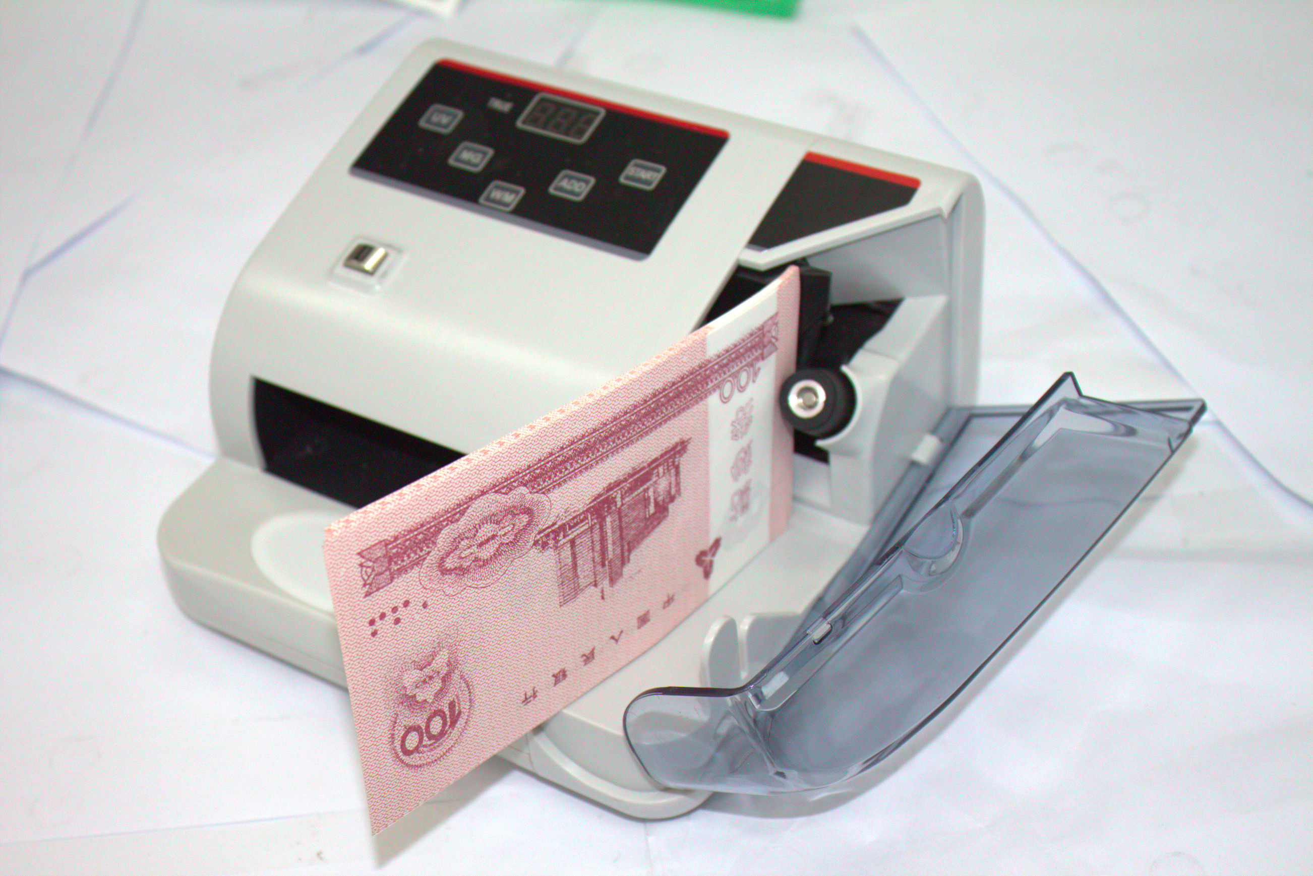 亨力v10点钞机多国货币验钞机复点张数磁头紫光点钞机