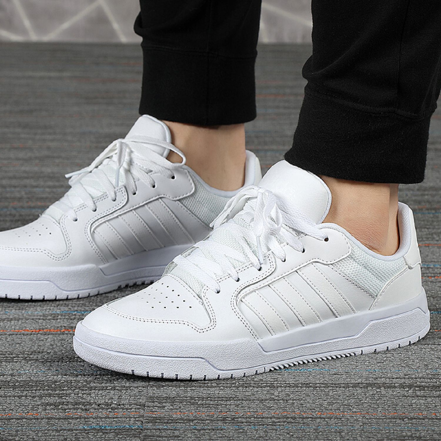 adidas阿迪达斯neo男鞋冬季新款低帮小白鞋休闲运动板鞋板鞋