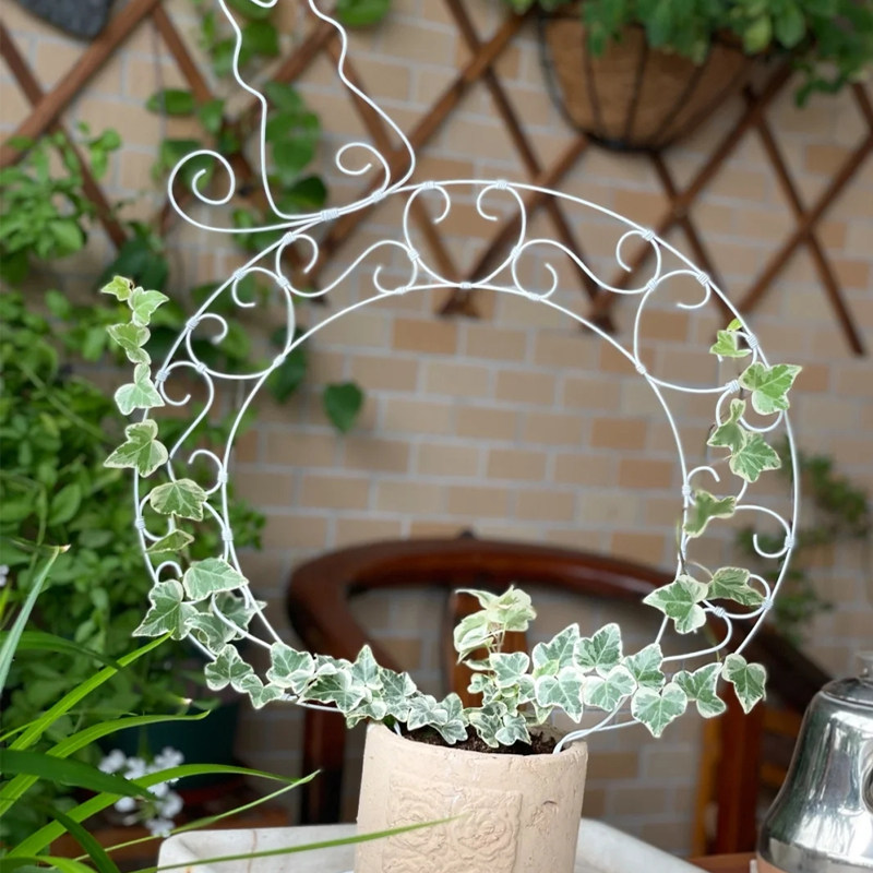 包塑铁丝铁线园艺手工手工制制作植物攀爬个性花架