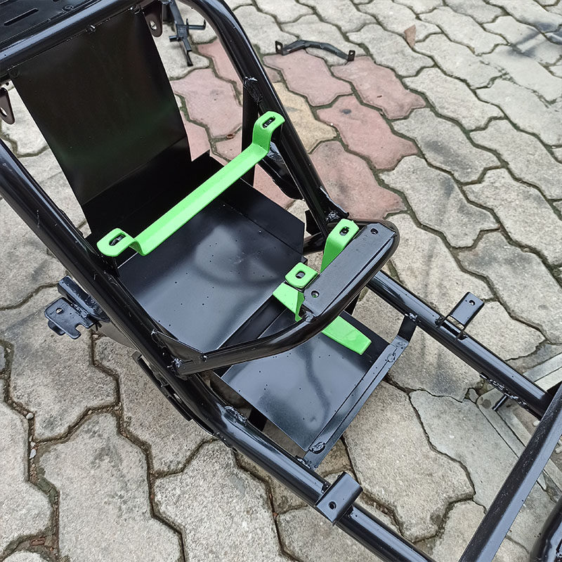 小龟五星钻豹9代车架6072v全套绿驹金豆电摩车架子摩托车车架