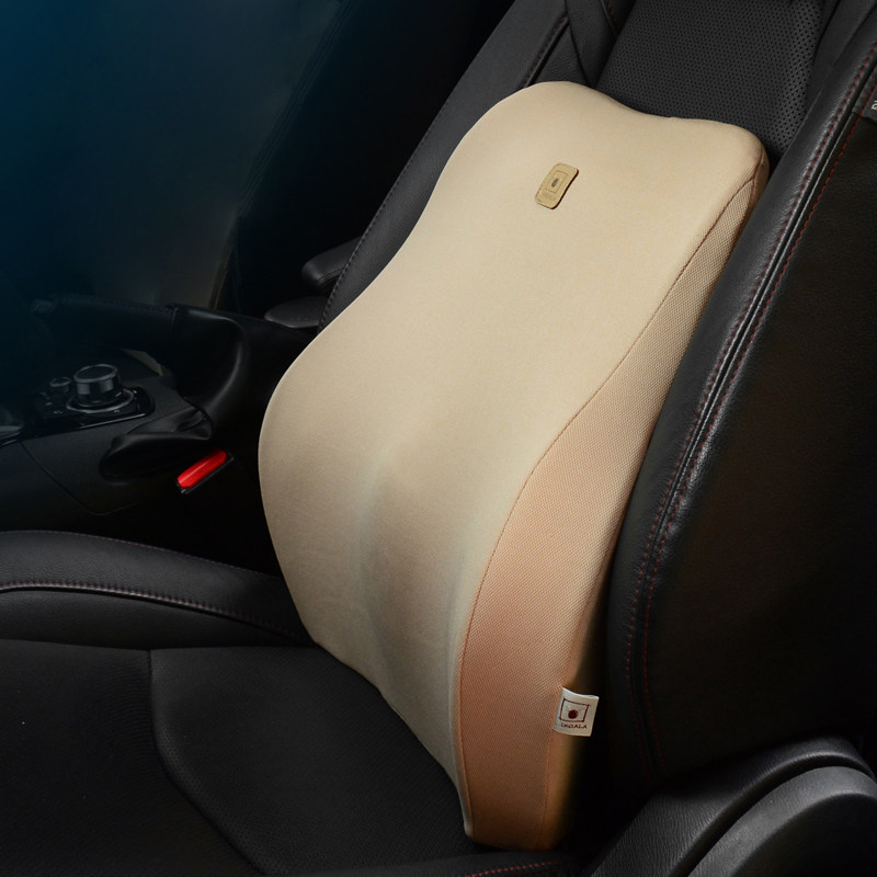汽车座椅腰部支撑透气记忆绵护腰靠枕腰垫四季通用车载车用内饰品