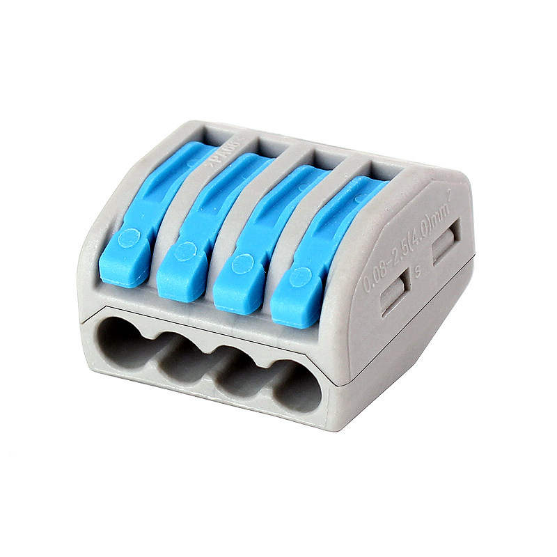 20只组合展科k214四孔电线连接器端子接线端子