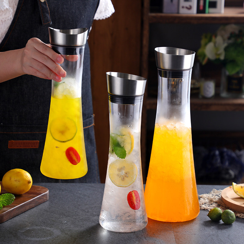 水壶亚克力果汁家用塑料凉水酒吧扎壶饮料耐热冷水壶
