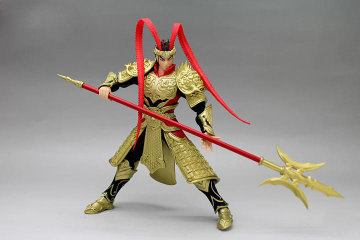 三国大将军盔甲吕布奉先武将演义可动人偶手办手办