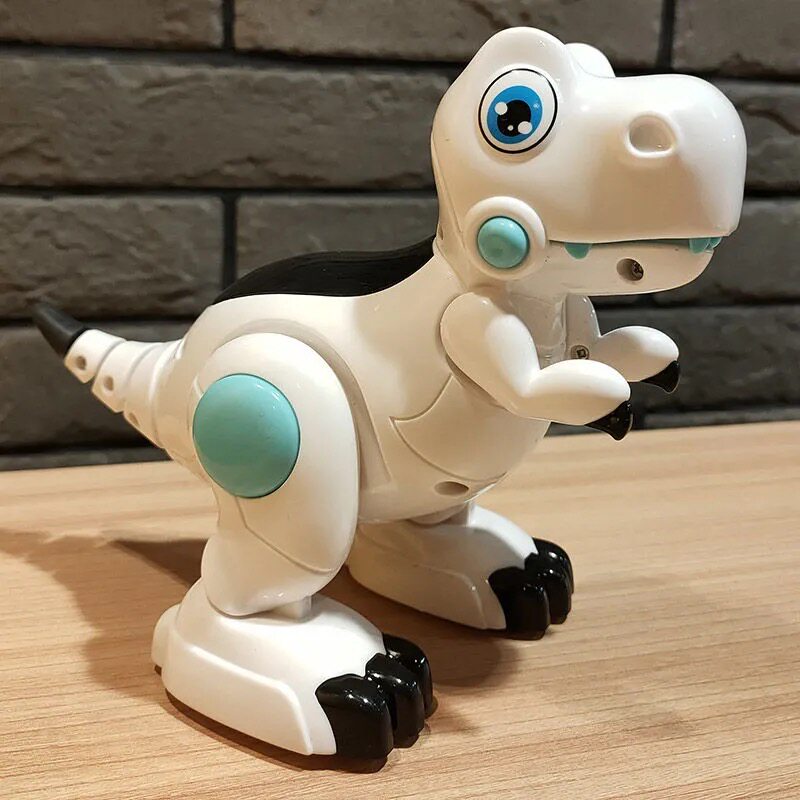 儿童电动恐龙玩具婴儿早教爬行学走走路灯光电动