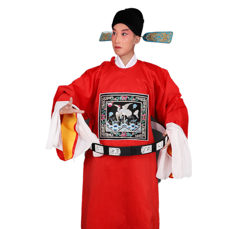 演出服戏曲官衣戏剧官服七品七品芝麻芝麻官舞台古装民族服装