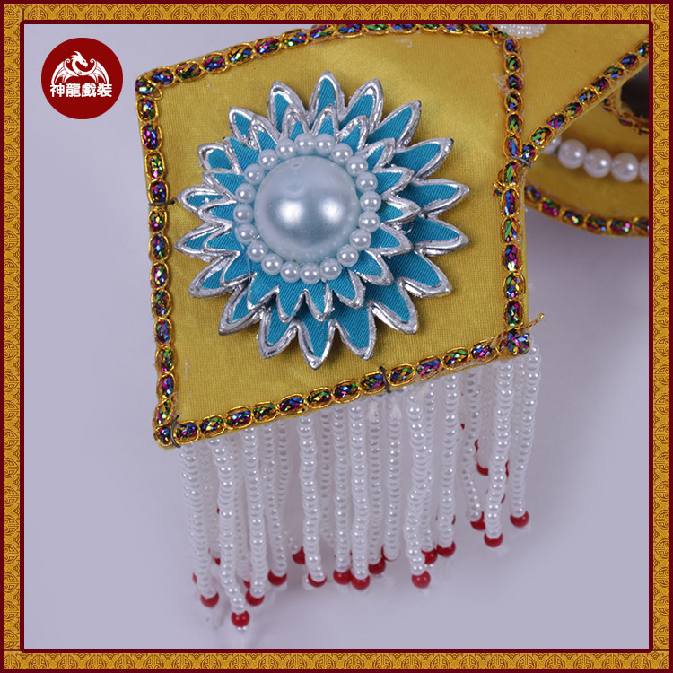 如意京剧霸王别姬戏曲虞姬娘娘头冠盔帽戏剧头饰头饰