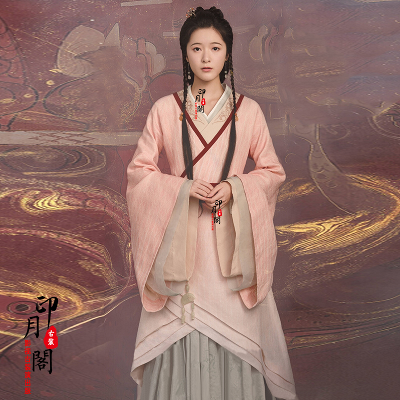 春秋战国汉服演出服女服服仙贵妃妃子皇后女士秦朝民族服装