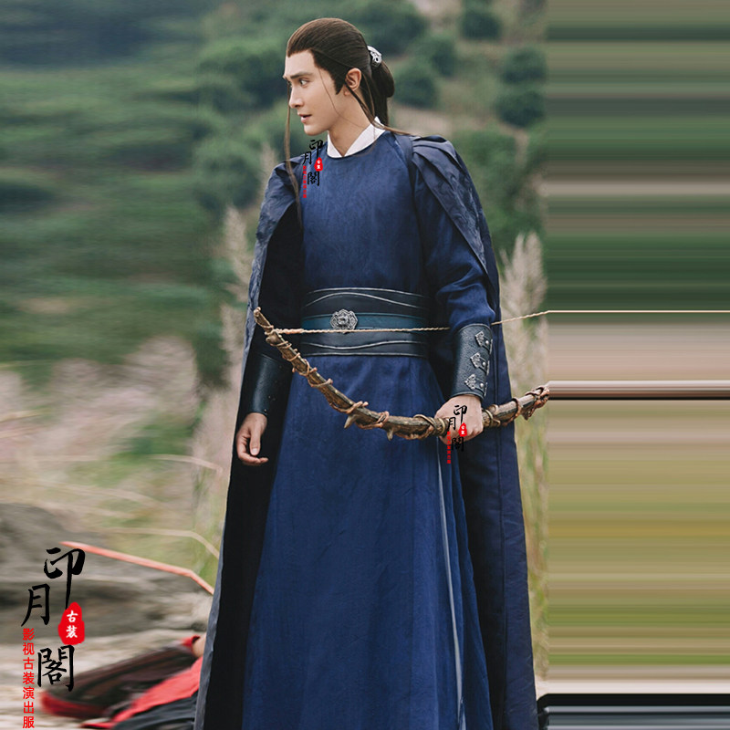 古装客服影视唐朝男士汉服带刀护卫侍卫小袖民族服装