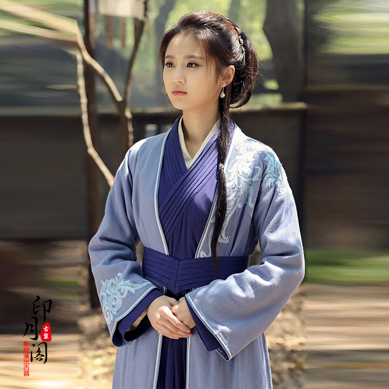 古装影视琅琊榜女棉麻女汉女医生女侠侠女女群民族服装