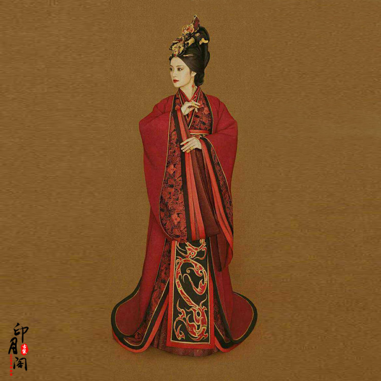 古装影视芈月传同款汉服皇后妃子太后贵妃中式民族服装