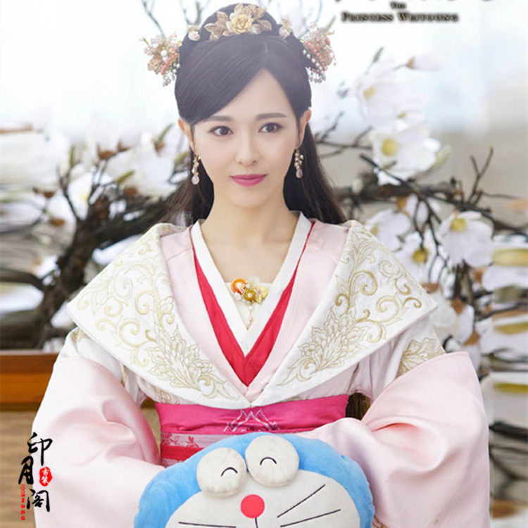 古装影视锦绣未央唐嫣李未央同款贵妃唐朝年会演出服民族服装