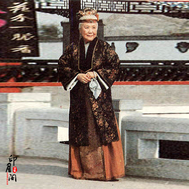 古装夫人影视红楼梦贾母同古代老太太老夫演出服民族服装