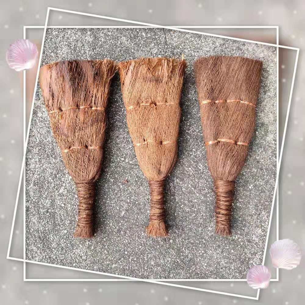 扫把扫帚棕榈棕毛手工迷你家用窗户扶梯茶几扫把