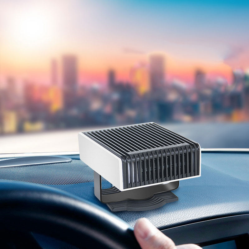 车载暖风机取暖器速热车用汽车车内暖风电暖气加热车用电扇