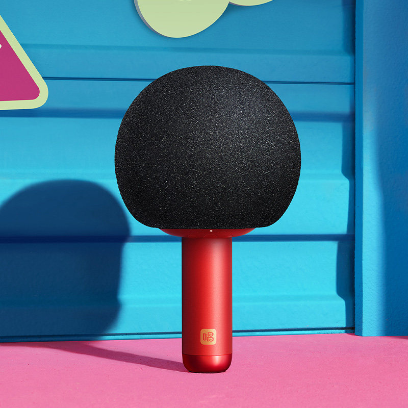 【叶一茜推荐】唱吧k歌宝小巨蛋麦克风q5话筒音箱一体双人无线