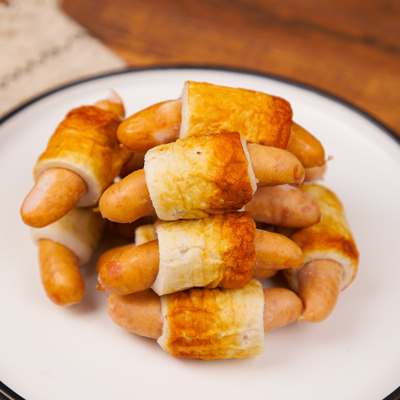 竹轮香肠20个日式关东煮食速食商用大包包装鱼丸