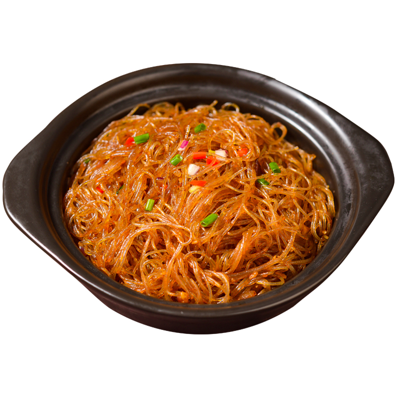 蟹黄干捞400g龙口粉丝蚂蚁上树招牌饭店酒店螺蛳粉