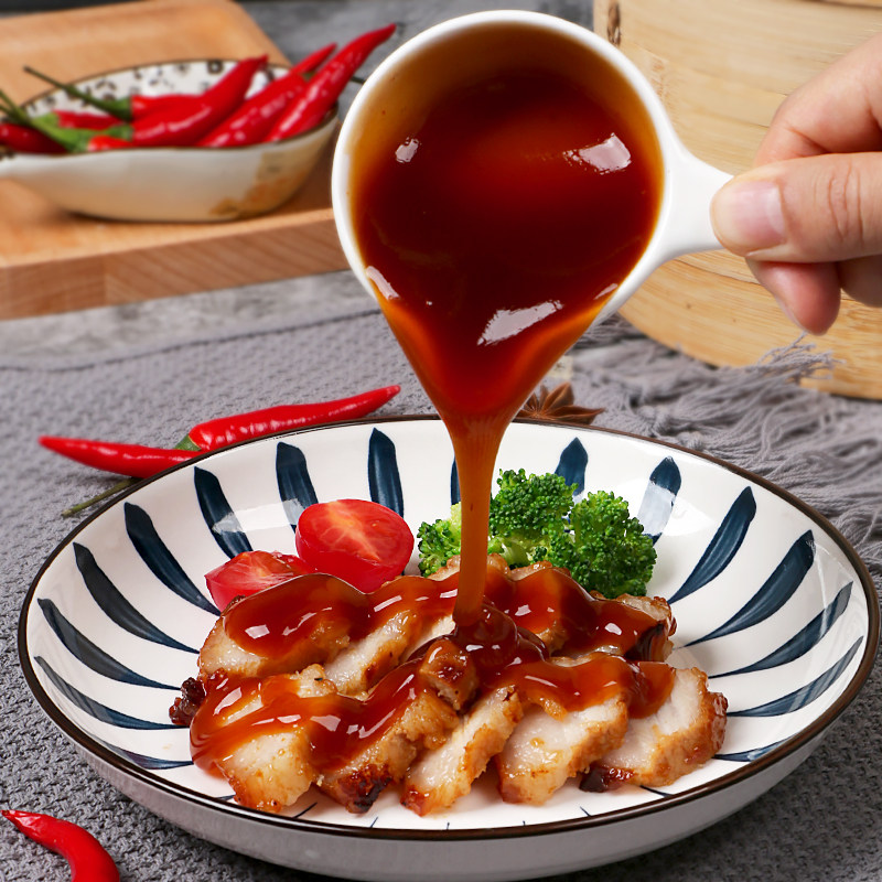 蜜汁1kg广式叉烧商用烤鸭酱烤肉酱照烧酱汁酱类调料