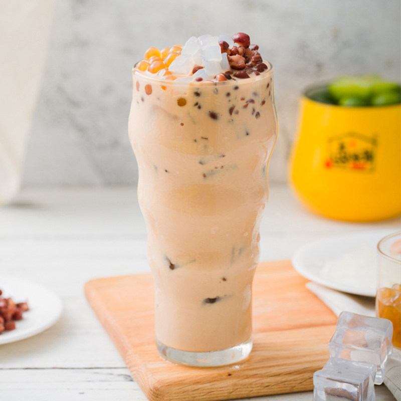 金晶袋奶1kg脂末花植精晶专用花奶原料奶茶奶精