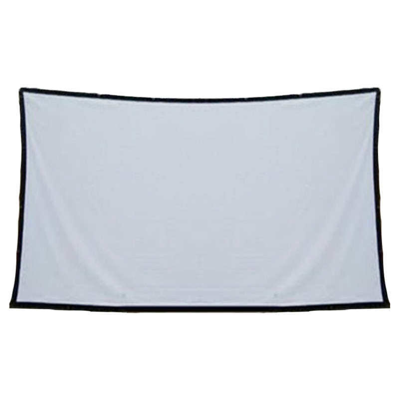 幕布电影投影家用可折叠户外投影幕投影仪打孔幕布