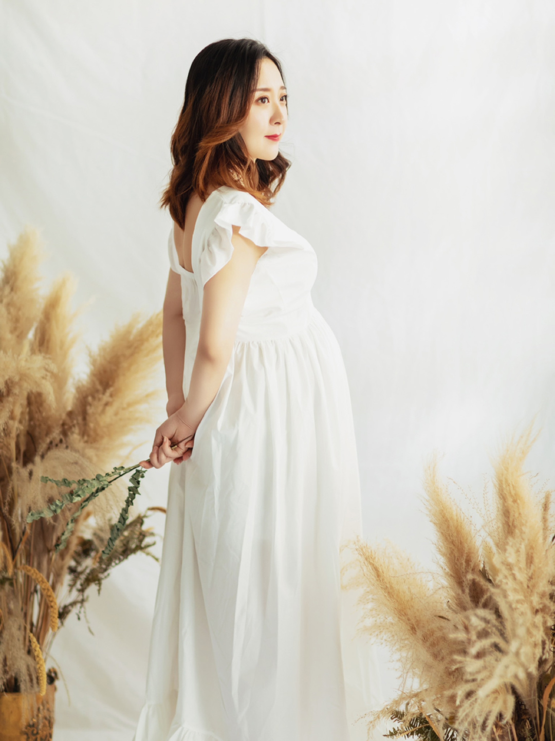 2020新款影楼孕妇写真拍摄服时尚大肚妈咪艺术照个性辣妈写真礼服