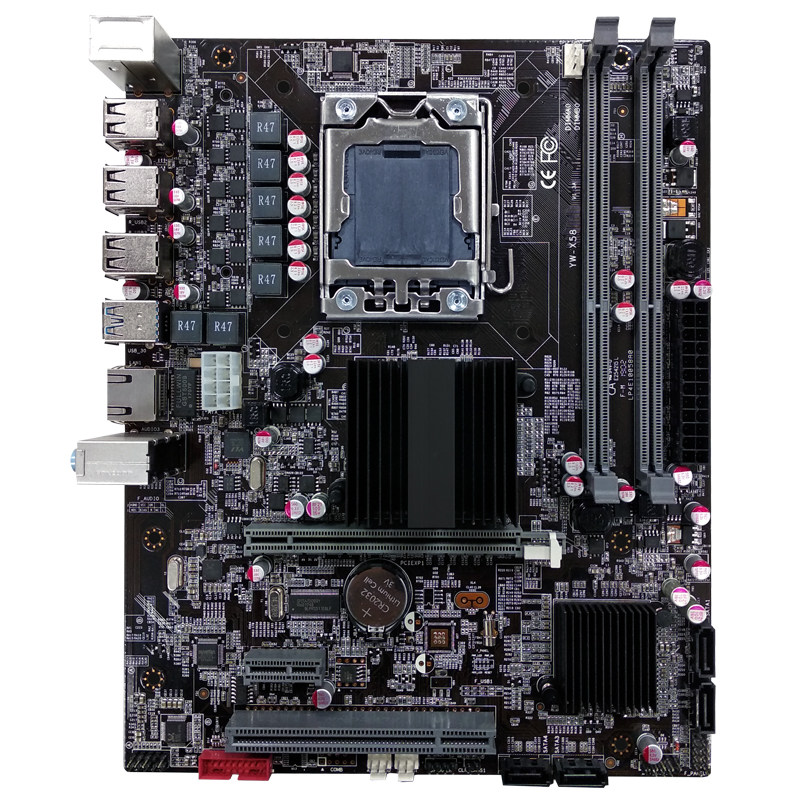 力阳x58/x79电脑主板1366针x5650主板cpu套装 六核八核dnf游戏g41