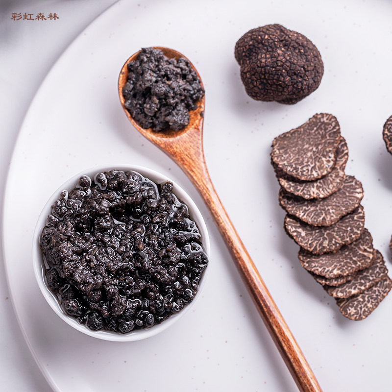 黑松露酱意大利黑松露油食用蘑菇酱干片野生云南truffles黑松露菌