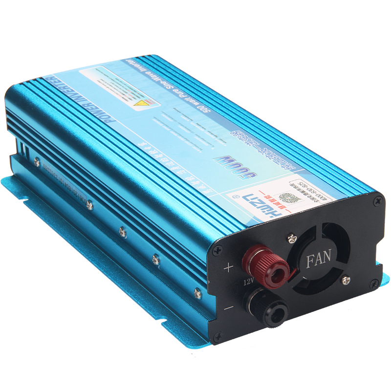 逆变车载交流逆电电器500w12v多功能功率正玄转换器逆变器