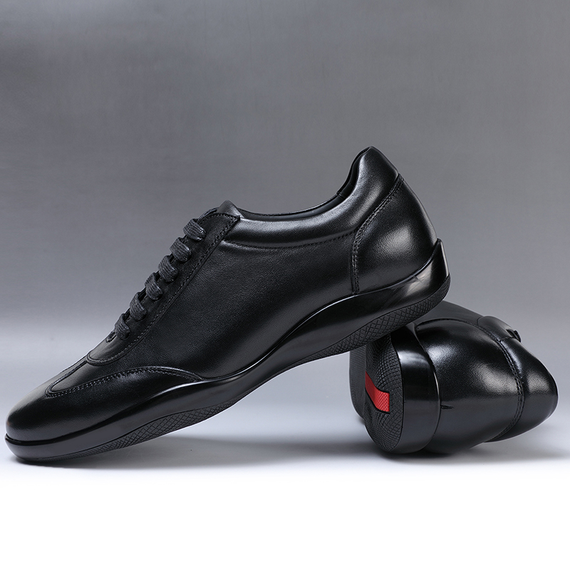 欧洲站奢侈品p家休闲男鞋子酷奇大牌真皮欧货高端商务全皮皮鞋男